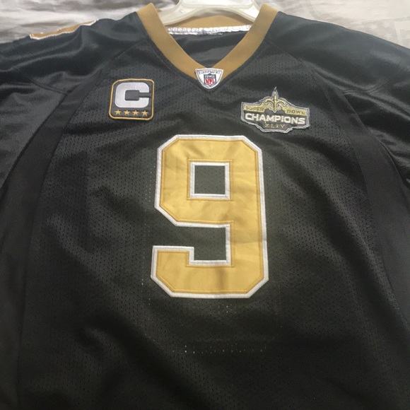 drew brees super bowl jersey